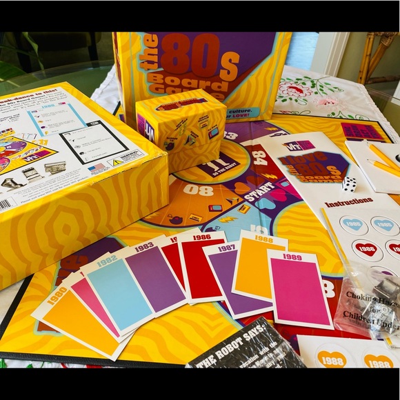 New Unused Vintage 2005 “I love ❤️ the 80’s” Vh1 Board Game Exclusive by🎯Target - Picture 7 of 14